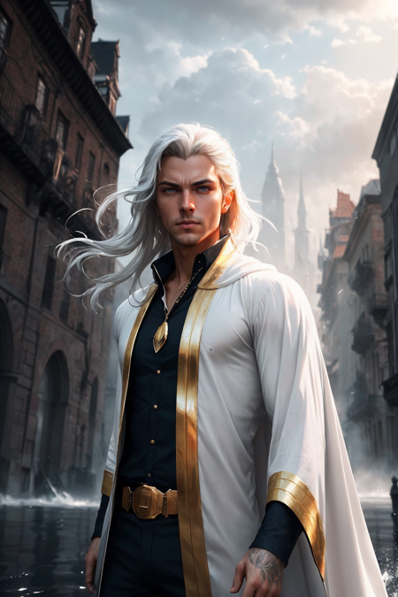 01322-3314572640-portrait of a handsome young male wizard, white wizard shirt with golden trim, white robe moving in the wind, long white hair, f.png